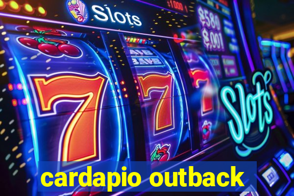 cardapio outback